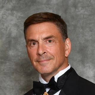 Sir Michael James Pacer, KCHS, Section Co-President of the Rockford Section